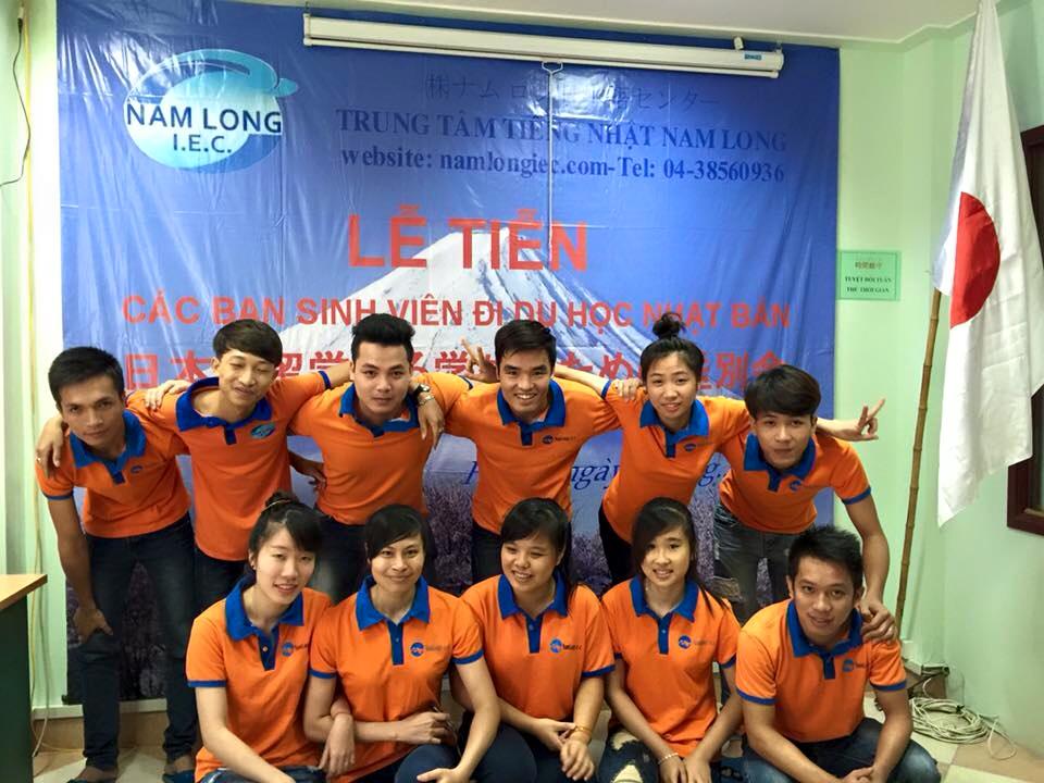 Lễ chia tay du học sinh Nhật Bản kỳ nhập học tháng 07/2015